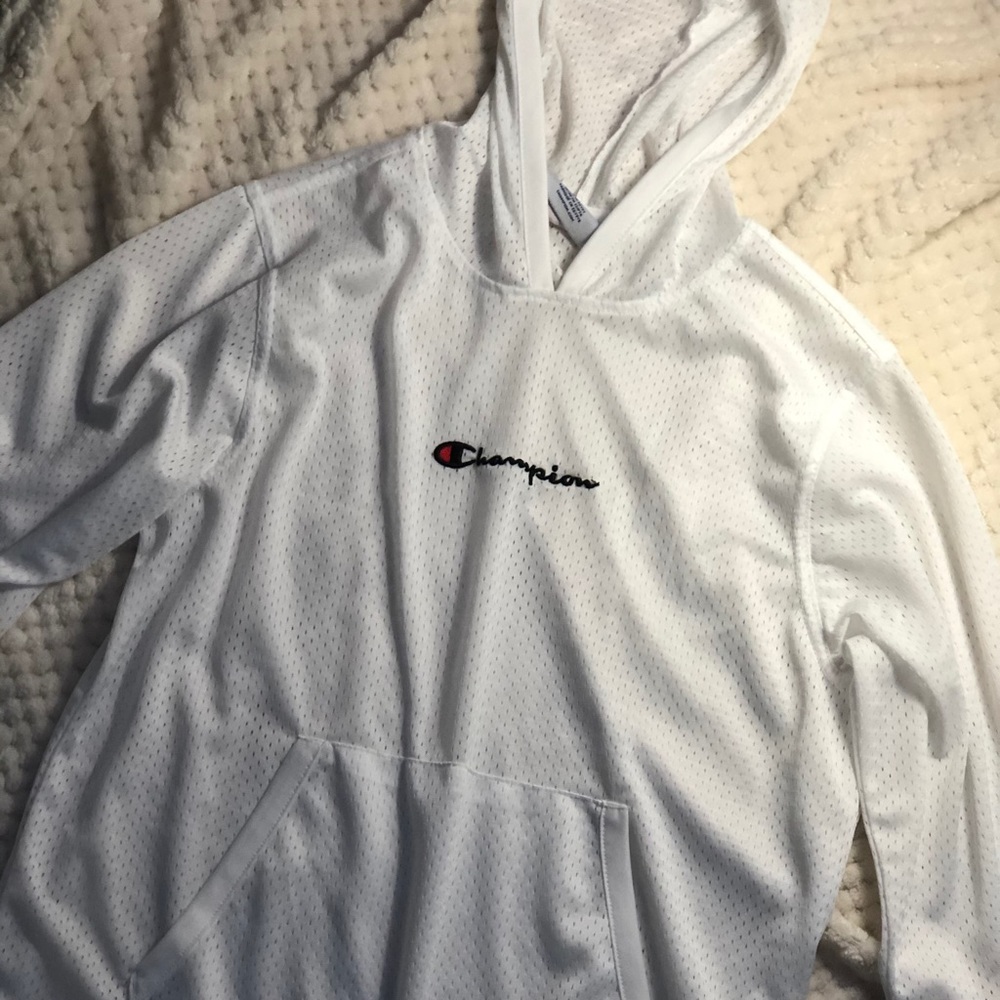 Thin champion hoodie